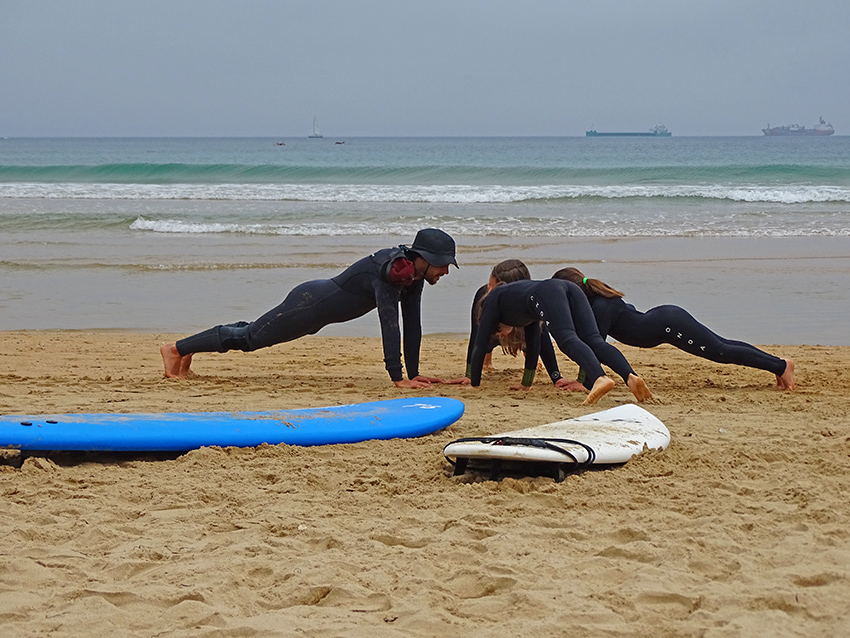Clases de Surf en Santander